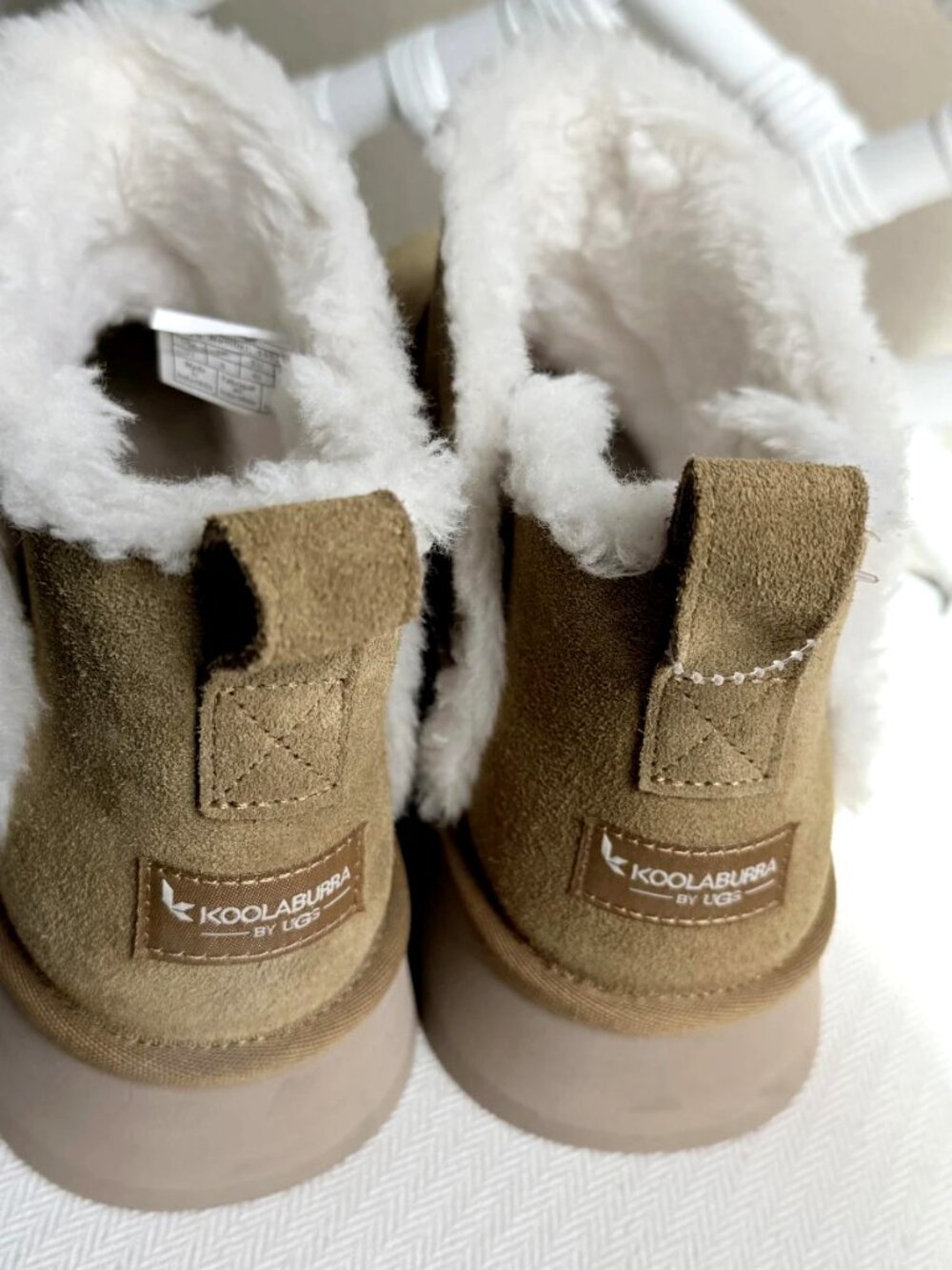 Koolaburra by UGG Women's Koola Ultra Platform Boots Chestnut US 11 New - Picture 5 of 13